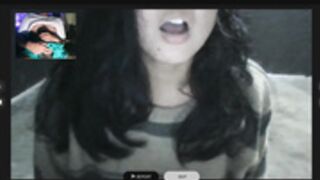 Horny Lolita teasing me on Chatroulette