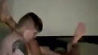 Northern Jade rides dildo