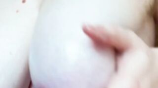 Marshmallow Dildo Titfuck