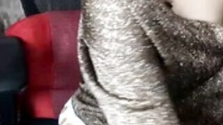 Chiku_Strip_Charming navel teasing and panty show