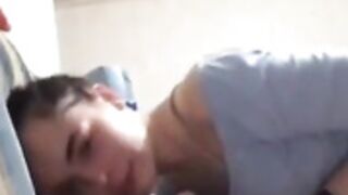 Russians Making Out On Couch