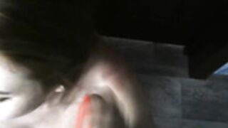 sexy strawberry POV facial