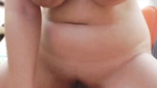 Lusycandy rides dildo