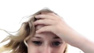 NadjaHeld Outside Squirt and Cumshow