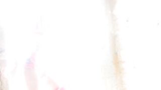 Puma swede in rosa took a dildo