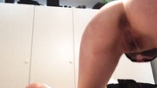 Svensk butt plug hora