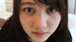 Almost virgin voice acting school student`s cum.