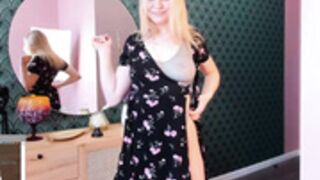 Erikacoy in a mesh bra 1 on 14 July 2022