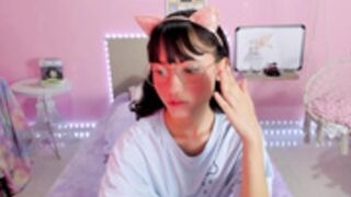 Little_Effy18 Warm Light Legs Behind Head Twerk
