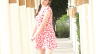 Elektra Rose Double Dildo inPussy