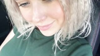 PrettieKate Stripchat - Nude in the car 2