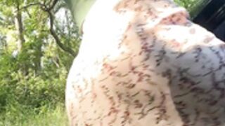 PrettieKate Stripchat - Nude in the car 2