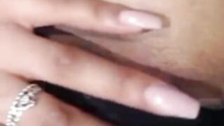 Ob pussy upclose clit rub