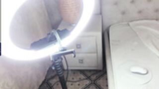 lil_angell and her usual dildo show