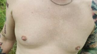 Naked public walk with buttplug experiment