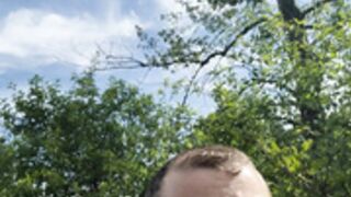 Naked public walk with buttplug experiment