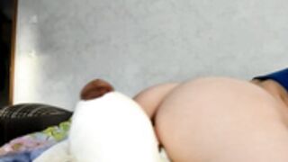 elina_shy 220703 crazy antics, naked play, 69 w toy bea