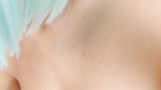Little_Effy18 Cyan Pink Cyberpunk BODY Lotion Capi