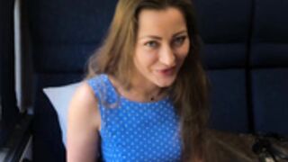 Dani Daniels on Train
