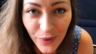 Dani Daniels on Train