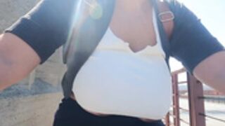 Perridotspalmtree golden gate bridge biking nip slip