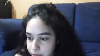 Playing with Dreianova's boobs