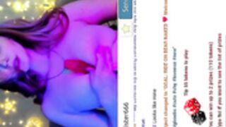 filister666 plays with her dildo 2