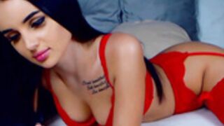 Britneymills in red