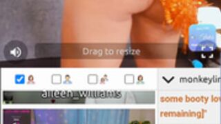 Monkeys at it again shaking her tail father