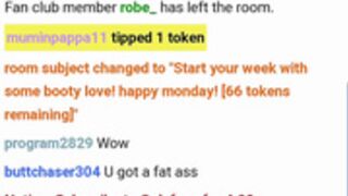 Monkeys at it again shaking her tail father