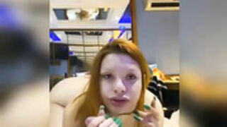 Motel blowjob