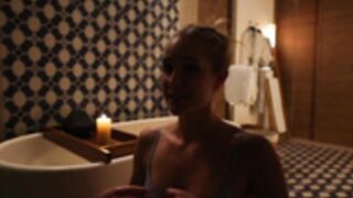 Caroline Zalog Candle Lit Bathing