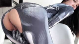 AsianMochi OF Spider Suit Creampie