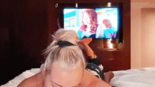 TheRealBrittFit Blowjob Cum in Mouth