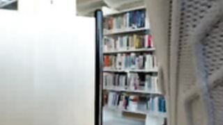 My Girl Stacy decides to unwind in the Library