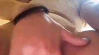 Anglefaceof12 outdoor risky tits & pussy cum 1-8-2022