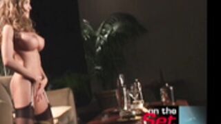 Rebecca Ramos - on the set 02
