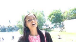 KARI WALKING NAKED ON PUBLIC 1