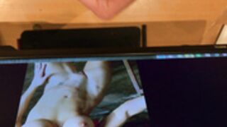 Muscle Stud Cumtribute April Hunter