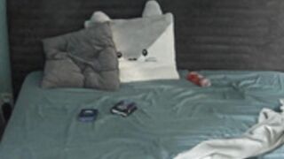Elli and Vencel have blowjob and quick sex and facial