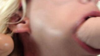 Brittany Lynn- Messy Bukkake Opening Galactic Gloryhole