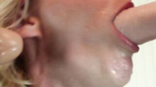 Brittany Lynn- Messy Bukkake Opening Galactic Gloryhole