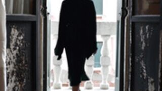 Olga floats down the canal