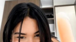 briannafolch lick dildo