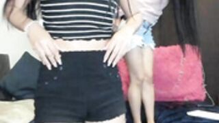 Asian Angels fooling around