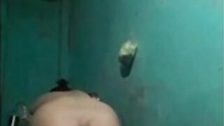 Indian milf undressing