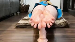Zelda Cosplay Footjob