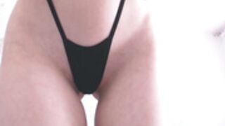 Anyeess in black one piece