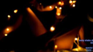 maura_shy 220325 sexy nude Xmas light show