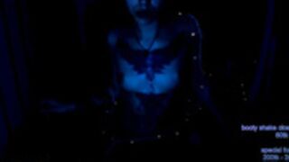 maura_shy 220325 sexy nude Xmas light show